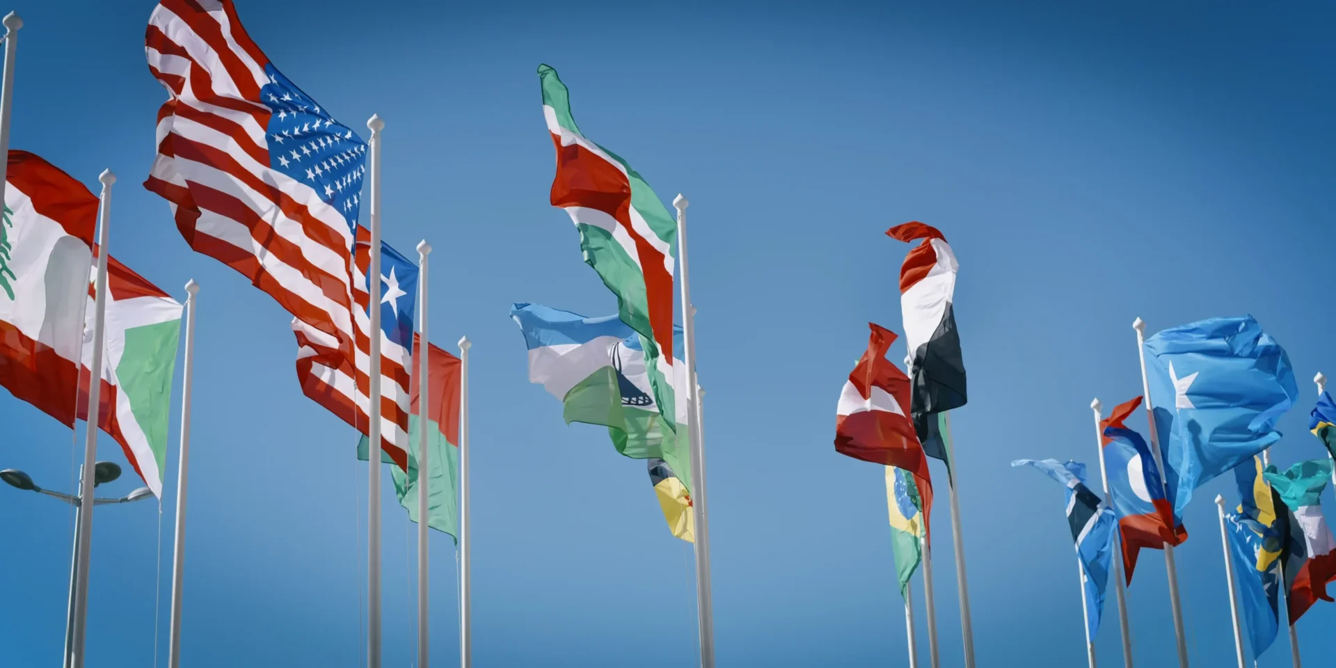 Various flags